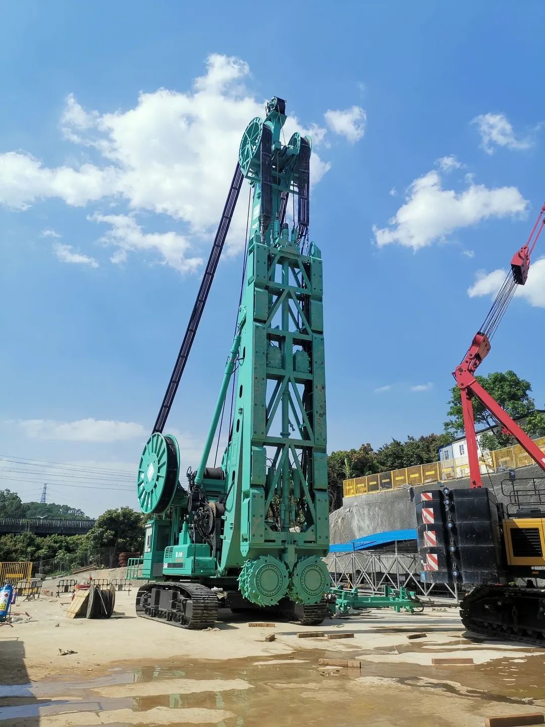  氣舉顯神威，金泰雙輪銑在大灣區(qū)再克百兆帕硬巖